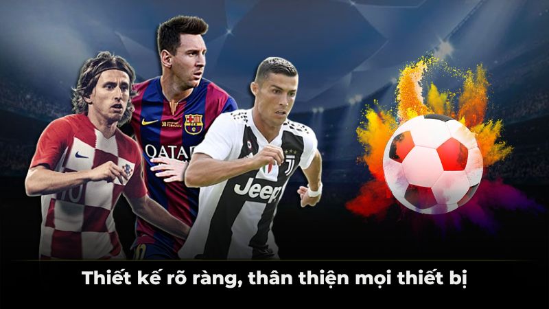 Thiết kế rõ ràng, thân thiện mọi thiết bị